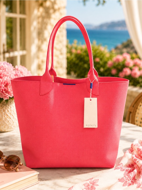 Rothy's Handbags - Rothy’s The Lightweight Tote Ruby Grapefruit NWT Authentic w/ Original Box